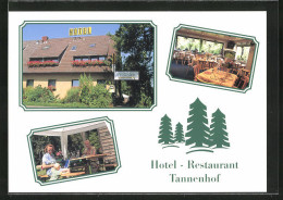 AK Mönchengladbach, Drei Ansichten Vom Hotel-Restaurant Tannenhof  - Moenchengladbach