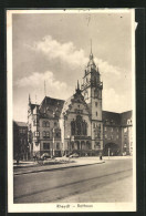 AK Rheydt, Strassenpartie Am Rathaus  - Sonstige & Ohne Zuordnung