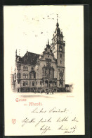 AK Rheydt, Blick Zum Rathaus  - Autres & Non Classés