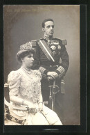 Postal S.S.M.M. Alfonso XIII. Y Victoria, König Und Königin Von Spanien  - Royal Families