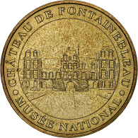 France, Jeton Touristique, Chateau De Fontainebleau, 2005, MDP, Or Nordique - Otros & Sin Clasificación