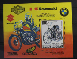 Guinea-Bissau Block 263 Mit 841 Postfrisch Motorräder #WF133 - Guinée-Bissau