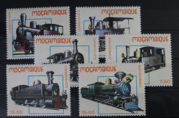 Mosambik 719-724 Postfrisch Eisenbahn Lokomotive #WF212 - Mosambik