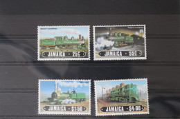 Jamaika 616-619 Postfrisch Lokomotiven Eisenbahn #WF258 - Jamaique (1962-...)