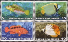 Papua New Guinea 1976 SG314-317 Tropical Fish Set MNH - Papua New Guinea