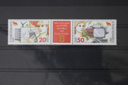 DDR 3086-3087 Postfrisch Dreierstreifen #WF470 - Andere & Zonder Classificatie