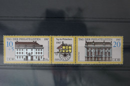 DDR 3118-3119 Postfrisch Dreierstreifen #WF608 - Autres & Non Classés