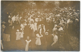 Unidentified Large Edwardian Gathering, Interesting Piece Of Social History - Autres & Non Classés