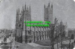 R499485 Canterbury Cathedral. Alumino. Postcard - Monde