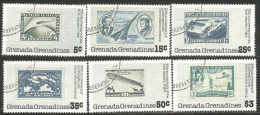 TT-29 Grenada Timbres Sur Timbres Stamps On Stamps - Postzegels Op Postzegels