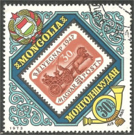 TT-18 Mongolie Diligence Postale Mail Coach - Briefmarken Auf Briefmarken