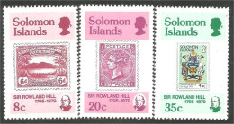 TT-23 Solomon Rowland Hill MNH ** Neuf SC - Briefmarken Auf Briefmarken