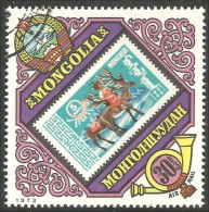 TT-19 Mongolie Renne Reindeer - Stamps On Stamps