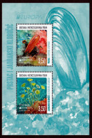 Bosnia Croatia 2024 Europa CEPT Underwater Fauna & Flora Souvenir Sheet Block MNH - Bosnia And Herzegovina
