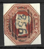 GB.....QUEEN VICTORIA...(1837-01..)..." 1870.."....EMBOSSED....10d..CTS MTD ON PAPER , LOOK LIKE 4 MARGIN.....USED. - Gebraucht