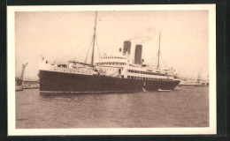 AK Passagierschiff Gouverneur Général Chanzy Verlässt Den Hafen  - Steamers