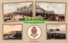 R499906 Greetings From Eastbourne. The London View. 1906. Multi View - Sonstige & Ohne Zuordnung