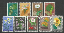 Jugoslawien JUGOSLAVIJA 1954 Michel 756 - 773 O Flora Blumen Flowers Pflanzen - Sonstige & Ohne Zuordnung