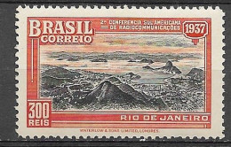 Brasil Brazil 1937 C 116 - 2ª Conferência Sulamericana De Radiocomunicações - Unused Stamps