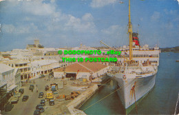 R499372 Queen Of Bermuda At No. 1. Dock In Hamilton. Bermuda Drug. A Mike Robert - Welt