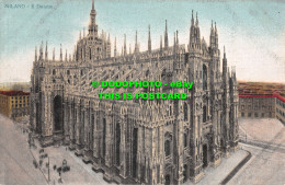 R500041 Milano. Il Duomo. Magazzini Italiani Cartoline Illustrate - Welt