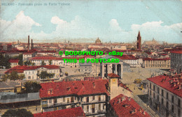 R500043 Milano. Panorama Preso Da Porta Ticinese. Magazzini Italiani Cartoline I - Welt