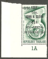 ES-1 Togo John Glenn Premier Vol Orbital Flight Surcharge Overprint MNH ** Neuf SC - Africa