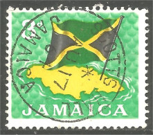 Ca-18 Jamaica Carte Pays Drapeau Iles Islands Flag Country Map Cartina Karte Mapa Kaart - Géographie