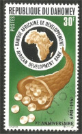 Ca-7 Dahomey Carte Afrique Banque Bank Africa Map Cartina Karte Mapa Kaart - Geografía