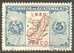 Ca-8 Guatemala Carte Pays Country Map Cartina Karte Mapa Kaart - Geografia