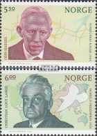 Norwegen 1518-1519 (kompl.Ausg.) Postfrisch 2004 Nobelpreisträger - Unused Stamps