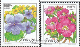 Schweden 2060-2061 (kompl.Ausg.) Postfrisch 1998 Moorblumen - Ungebraucht