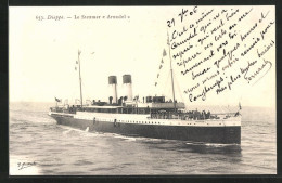 AK Passagierschiff Arundel In Ruhiger See  - Dampfer