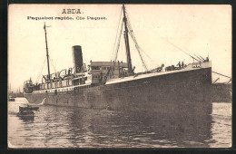 AK Passagierschiff Abda Im Hafen  - Steamers