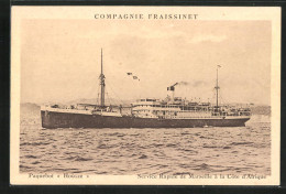 AK Passagierschiff Hoggar In Ruhigen Gewässern  - Steamers