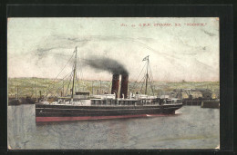 AK Passagierschiff S. S. Roebuck Verlässt Den Hafen  - Steamers