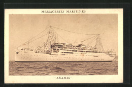 AK Passagierschiff Aramis In Ruhiger See  - Dampfer