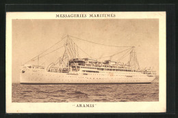 AK Passagierschiff Aramis In Ruhiger See  - Steamers