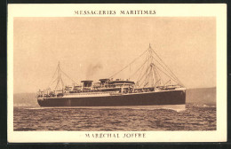 AK Passagierschiff Maréchal Joffre In Ruhiger See  - Dampfer