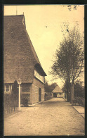 AK Hamburg-Altona, Gartenbau-Ausstellung 1914, Bauernhaus  - Ausstellungen