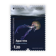 Portugal ** & Europa CPTE Madeira, Fauna E Flora Subaquática, Agua Viva, Pelagia Noctiluca 2024 (687638) - Unused Stamps