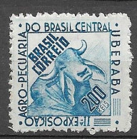 Brasil Brazil 1942 C 171 - 2ª Exposição Agro-Pecuária Do Brasil Central - Uberaba-MG - Nuovi