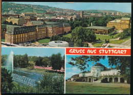 °°° 31068 - GERMANY - GRUSS AUS STUTTGART - 1981 With Stamps °°° - Stuttgart