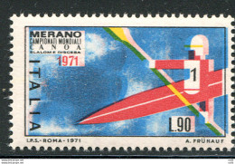 Mondiali Di Canoa Lire 90 Varietà Colori Spostati - Errors And Curiosities