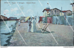Bc420 Cartolina Grado Bagni Di Spiaggia Strand Bader Gorzia - Gorizia