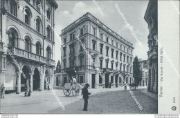 Bc20 Cartolina Varese Citta' Via Garani Hotel Italia 1908 Bella!! - Varese