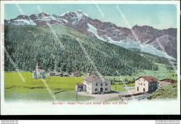 Bt380 Cartolina Sulden Hotel Post Und Hotel Eller Bolzano Trentino - Bolzano