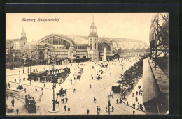 AK Hamburg-St.Georg, Hauptbahnhof  - Mitte