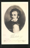 AK Schubert, Musikerportrait, Müllerlieder  - Artistes