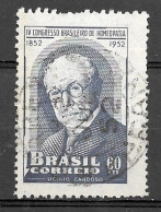 Brasil Brazil 1952 - 4º Congresso De Homeopatia Centenário De Licínio Cardoso  - RHM C277 - Usati